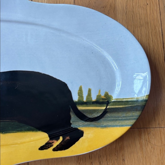Sally Muir Anthropologie Dachshund Platter - Picture 7 of 14